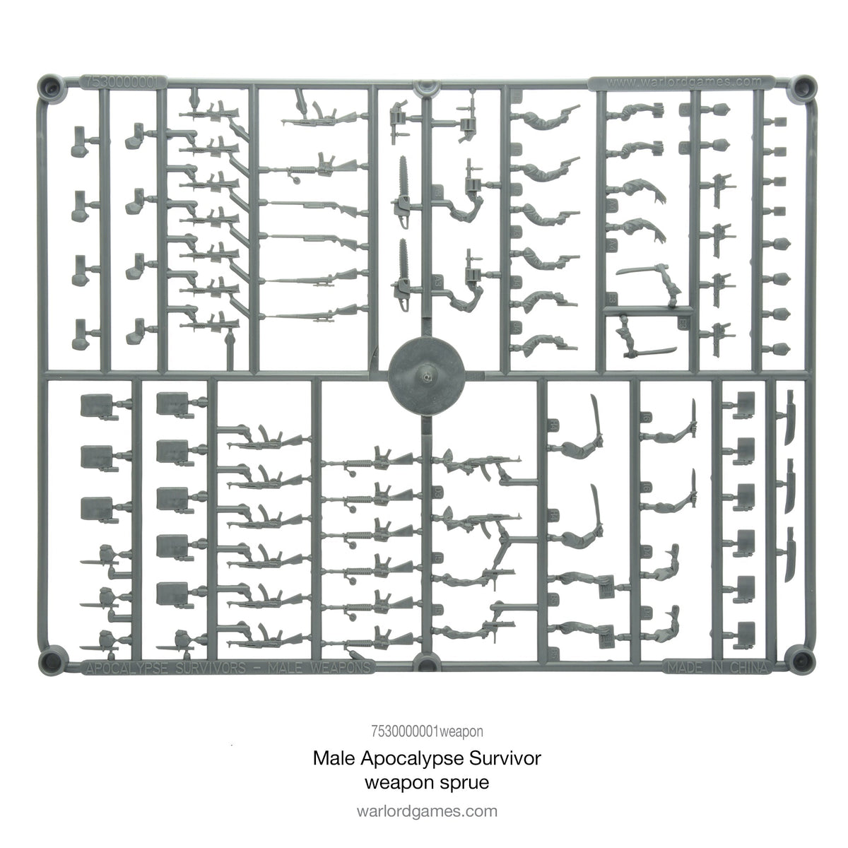 Male Weapons Sprue