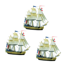 French Vessels of Renown 04 - Frigates with Figure Heads & Back Plates Bundle