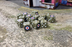 British Army D6 dice pack