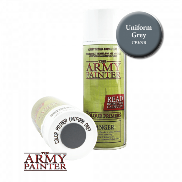 Uniform Grey colour primer spray