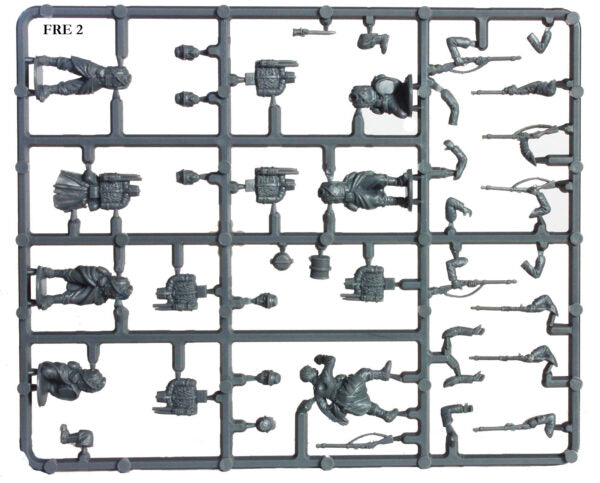 Franco-Prussian War French Infantry firing line