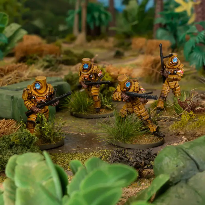 Japanese Ghost warriors with SMG