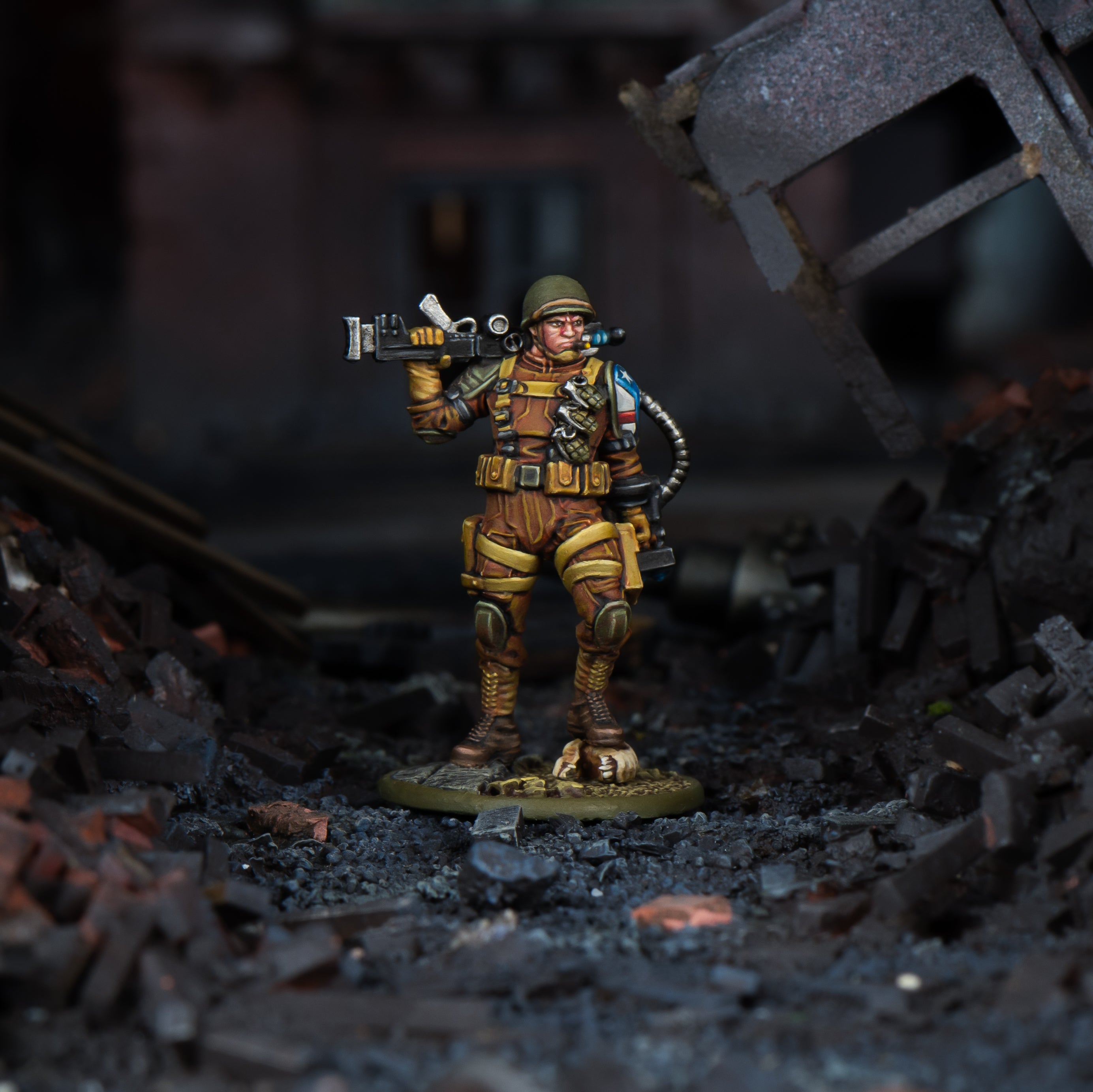 ‘SLAMMER’ SAMUELS United States Paragon Trooper