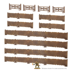 Assorted Panelled Fences (28mm)