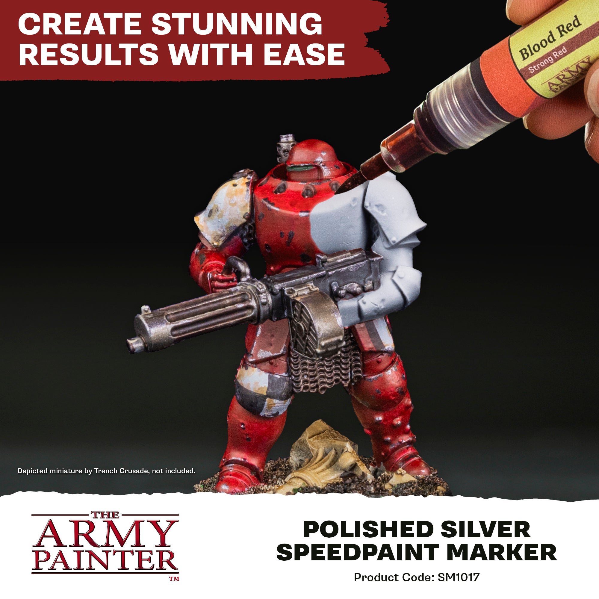 Speedpaint Marker - Polished Silver