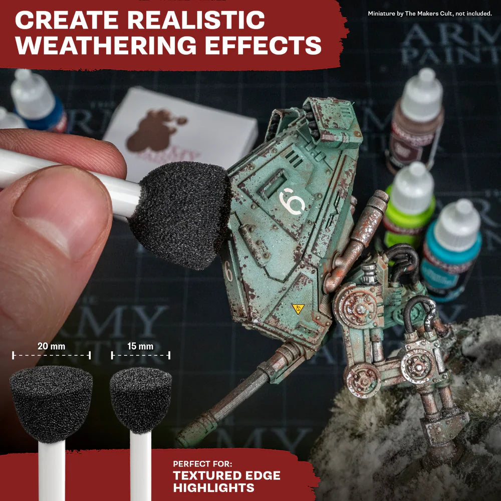 Miniature Chipping Brush Set