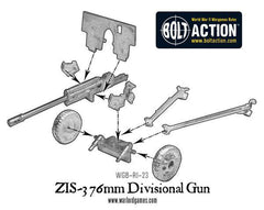 Soviet ZIS-3 divisional gun (Winter)
