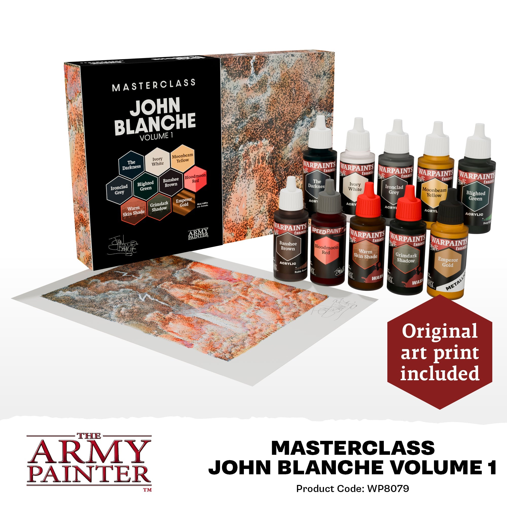 The Army Painter - Masterclass: John Blanche Volume 1 Paint Set