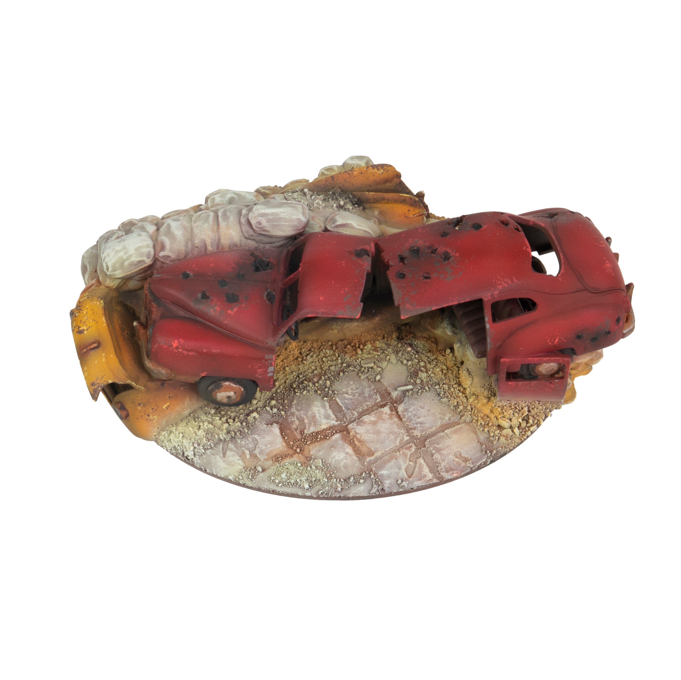 NYC Wrecked Barricade Free STL - 3D print file - print at home