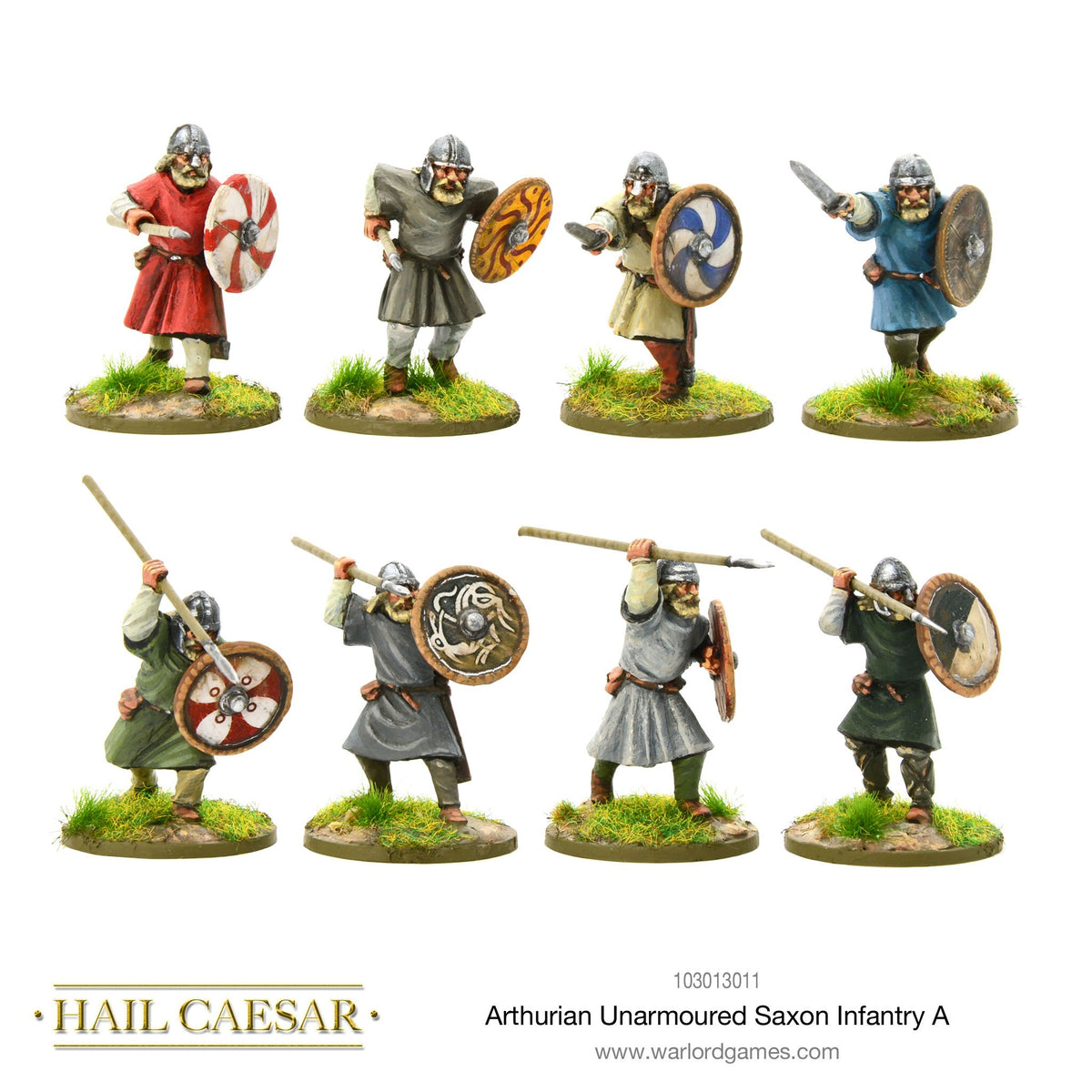 Arthurian Unarmoured Saxon Infantry A