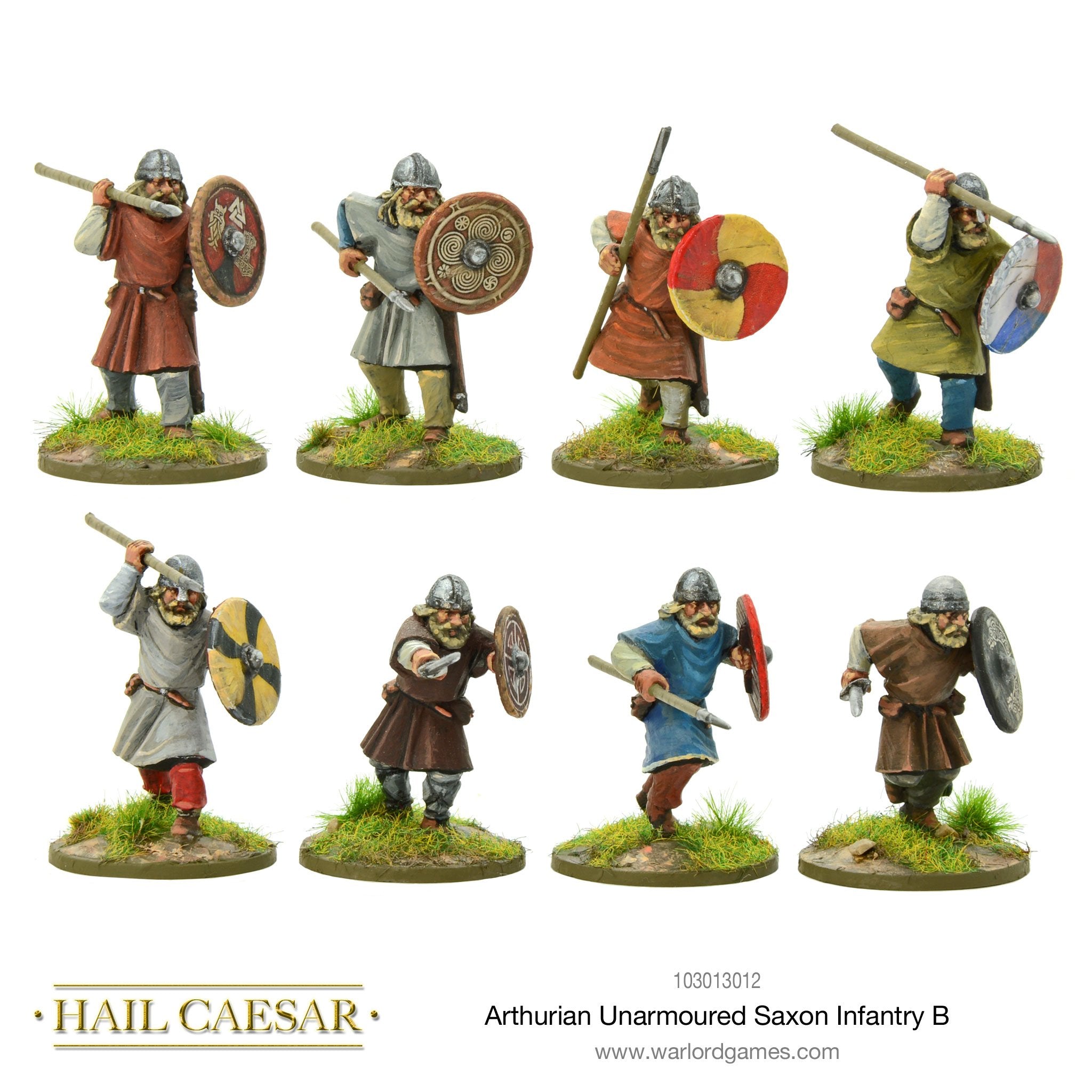 Arthurian Unarmoured Saxon Infantry B