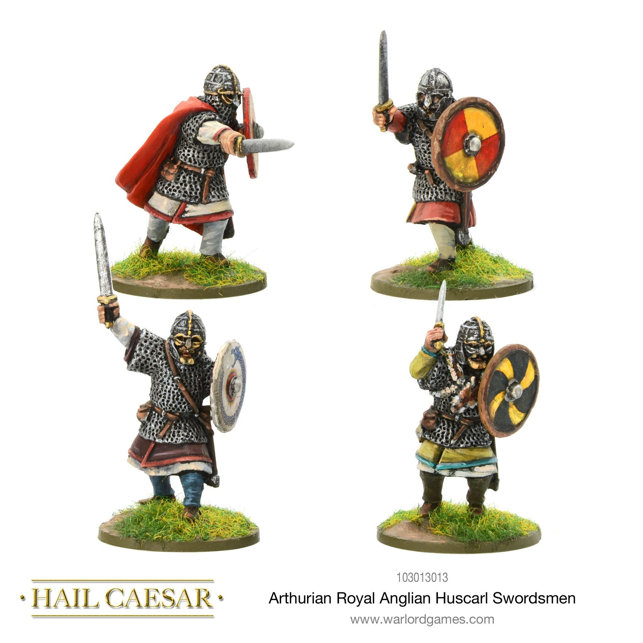 Arthurian Royal Anglian Huscarl swordsmen