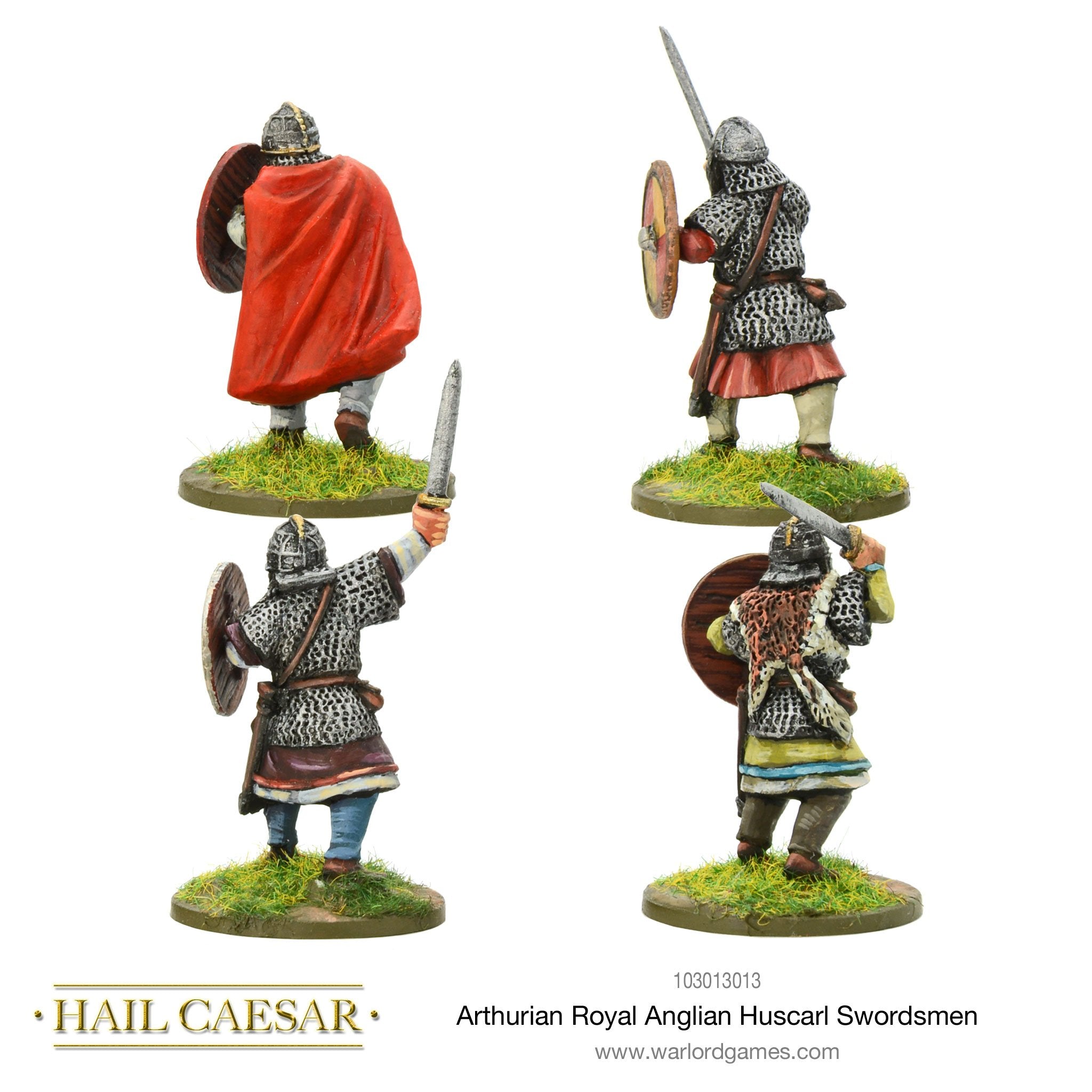 Arthurian Royal Anglian Huscarl swordsmen