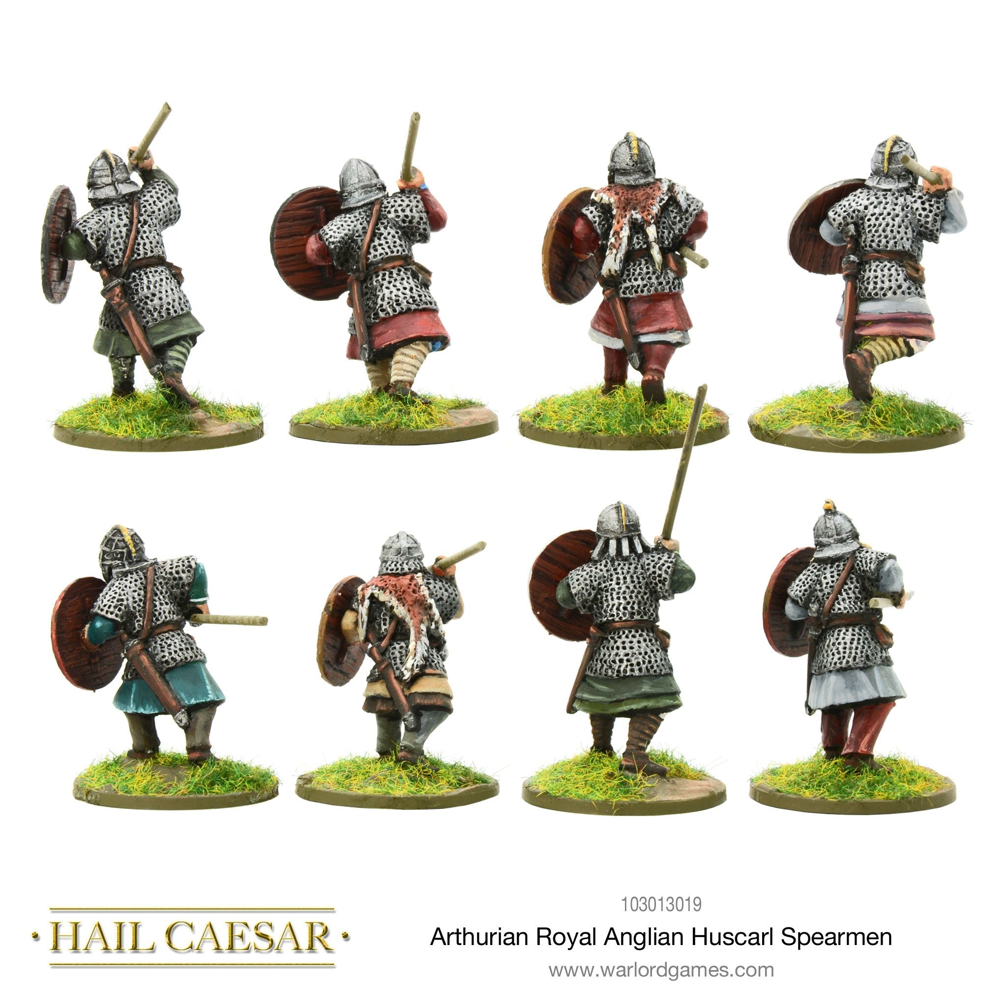 Arthurian Royal Anglian Huscarl spearmen