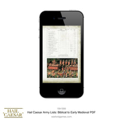 Digital Hail Caesar Army Lists (Biblical to Early Medieval) PDF