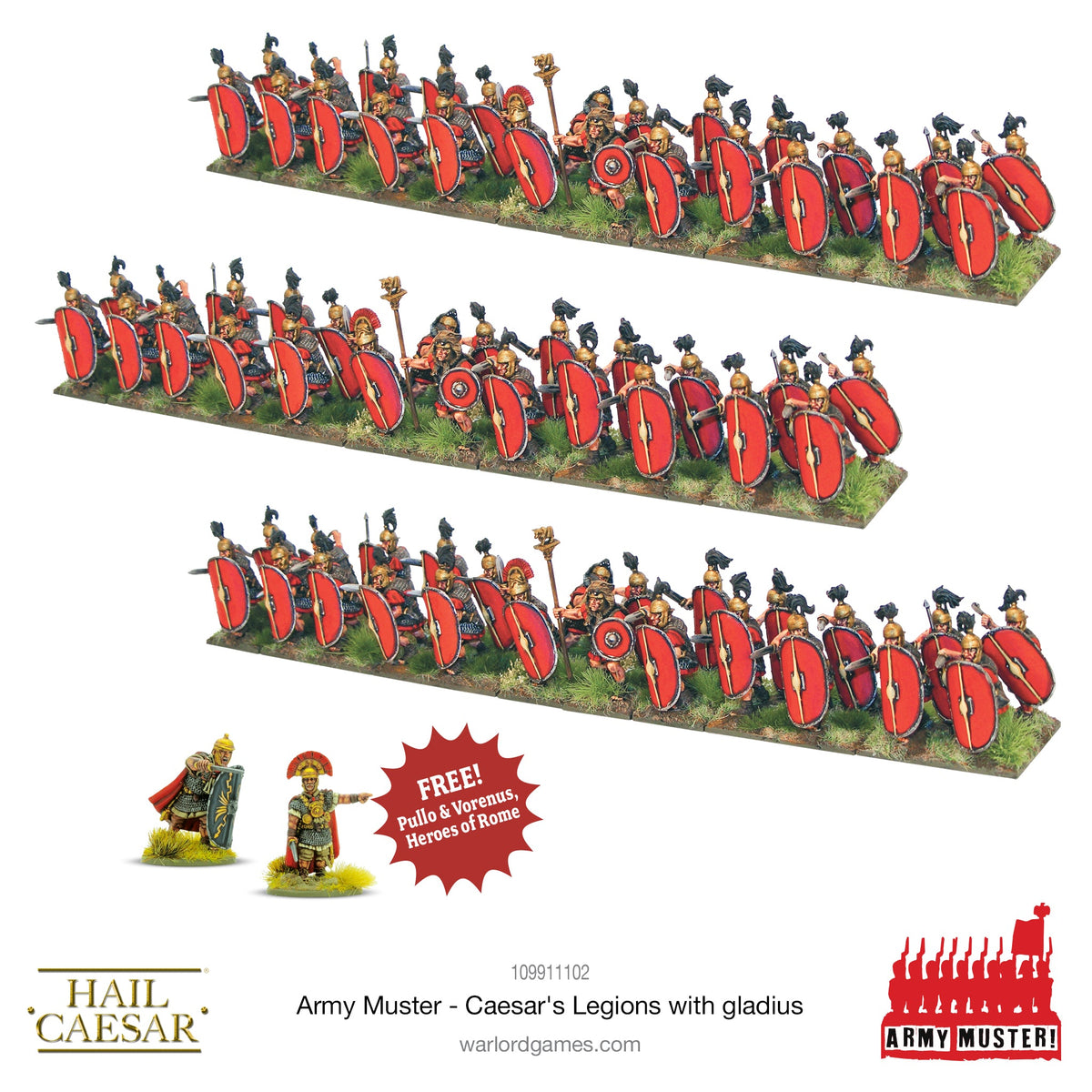 Army Muster: Caesar's Legions With Gladius