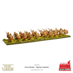Army Muster: Spartan Hoplites