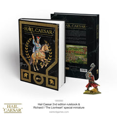 Hail Caesar rulebook (2nd edition) & Richard I, The Lionheart special figure