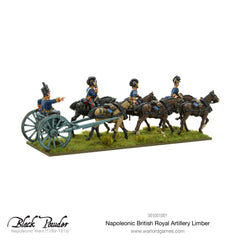 Royal Artillery 9-pdr and Limber Team