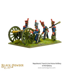 Napoleonic French Line Horse Artillery 6-Pdr Battery