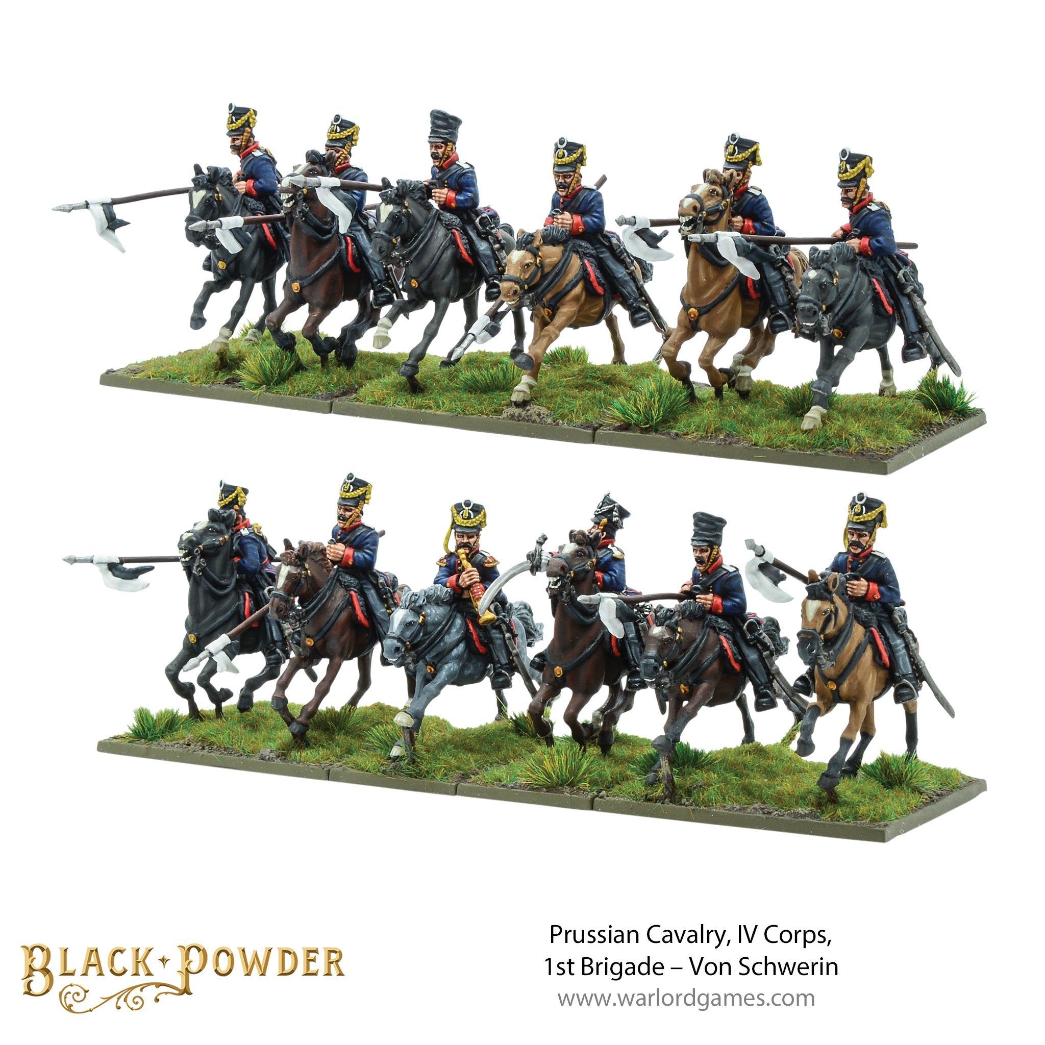 Prussian Cavalry, IV Corps, 1st Brigade – Von Schwerin