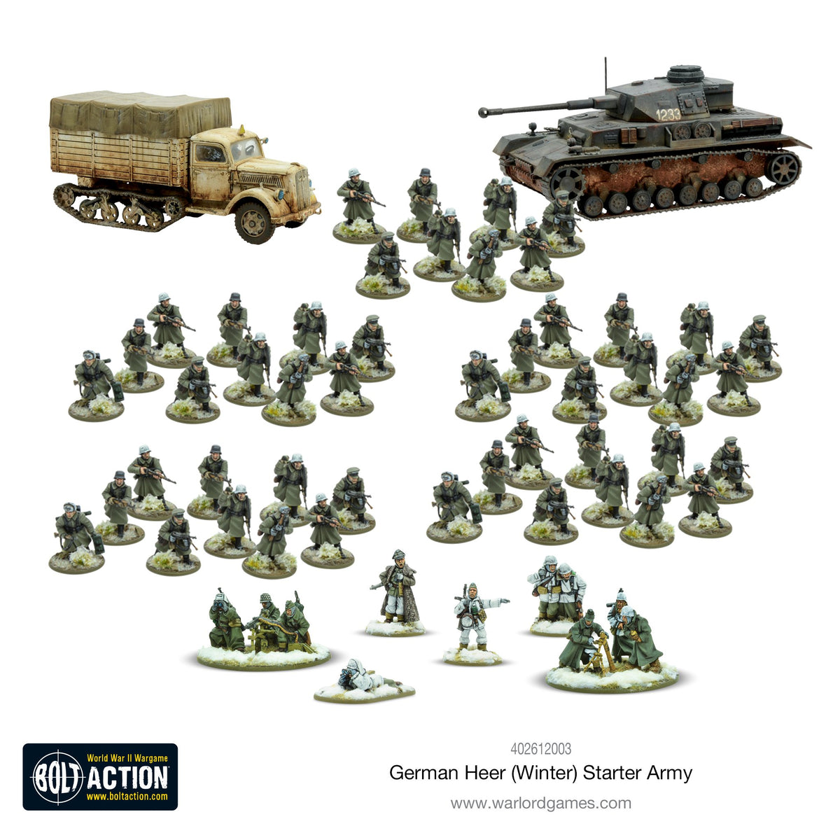 For the Fatherland! German Heer (Winter) starter army