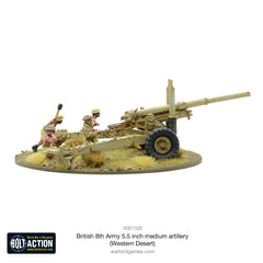 British 8th Army 5.5 inch medium artillery (Western Desert)
