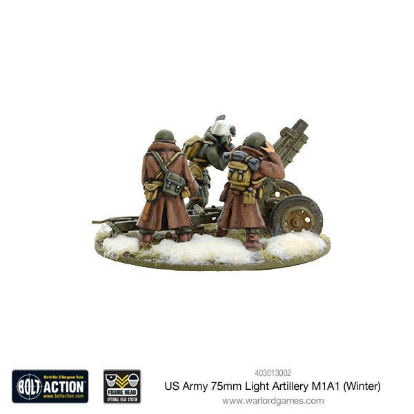 US Army 75mm Light Artillery M1A1 (Winter)