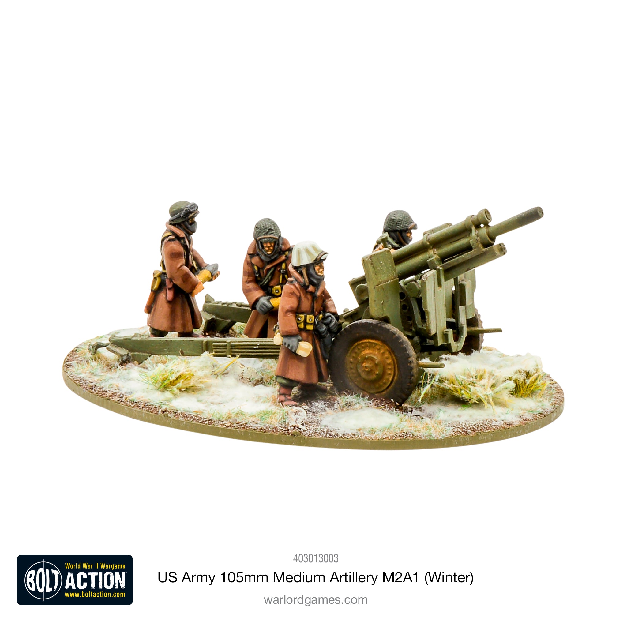 US Army 105mm Medium Artillery M2A1 (Winter)