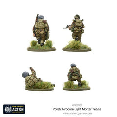 Polish Airborne light mortar teams