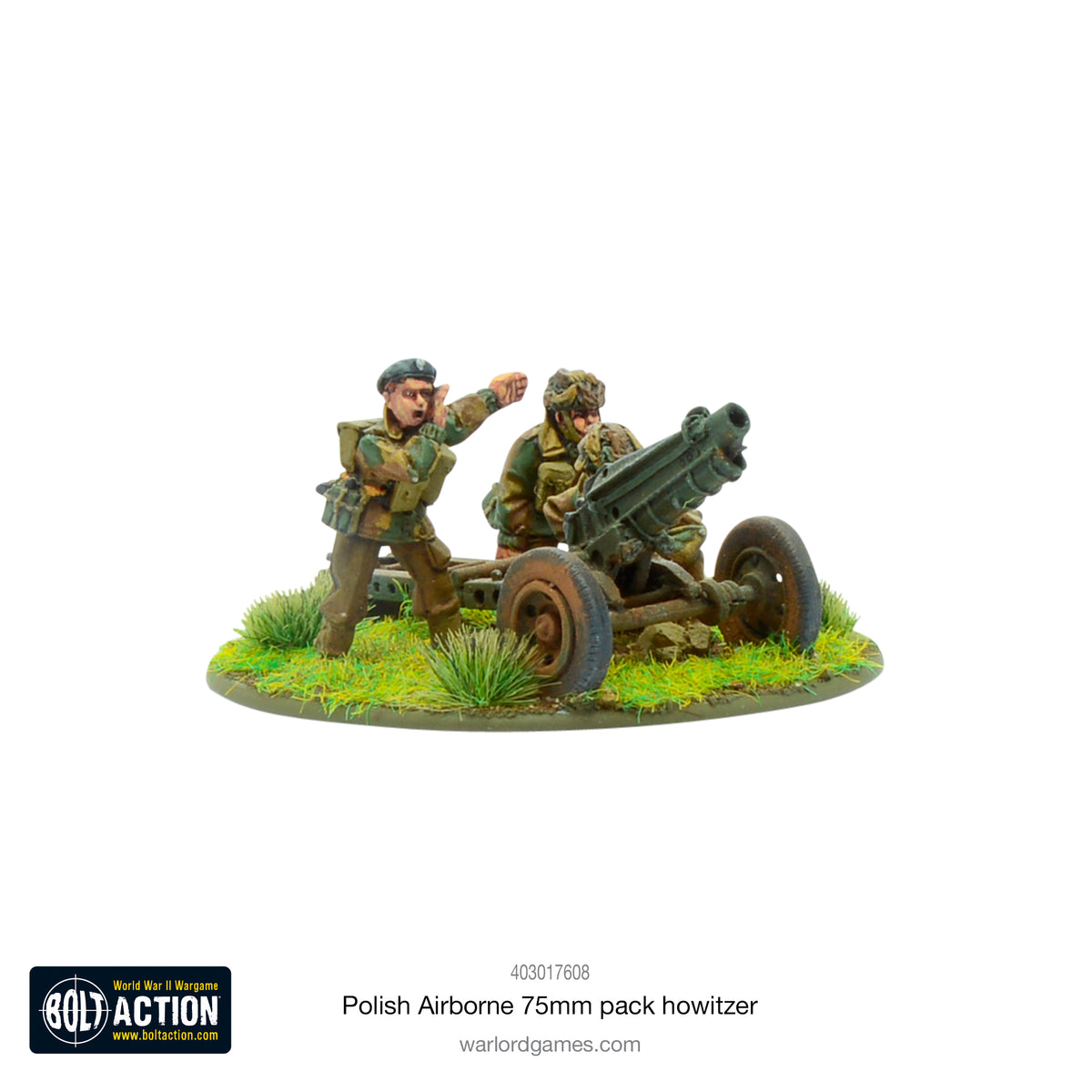 Polish Airborne 75mm pack howitzer