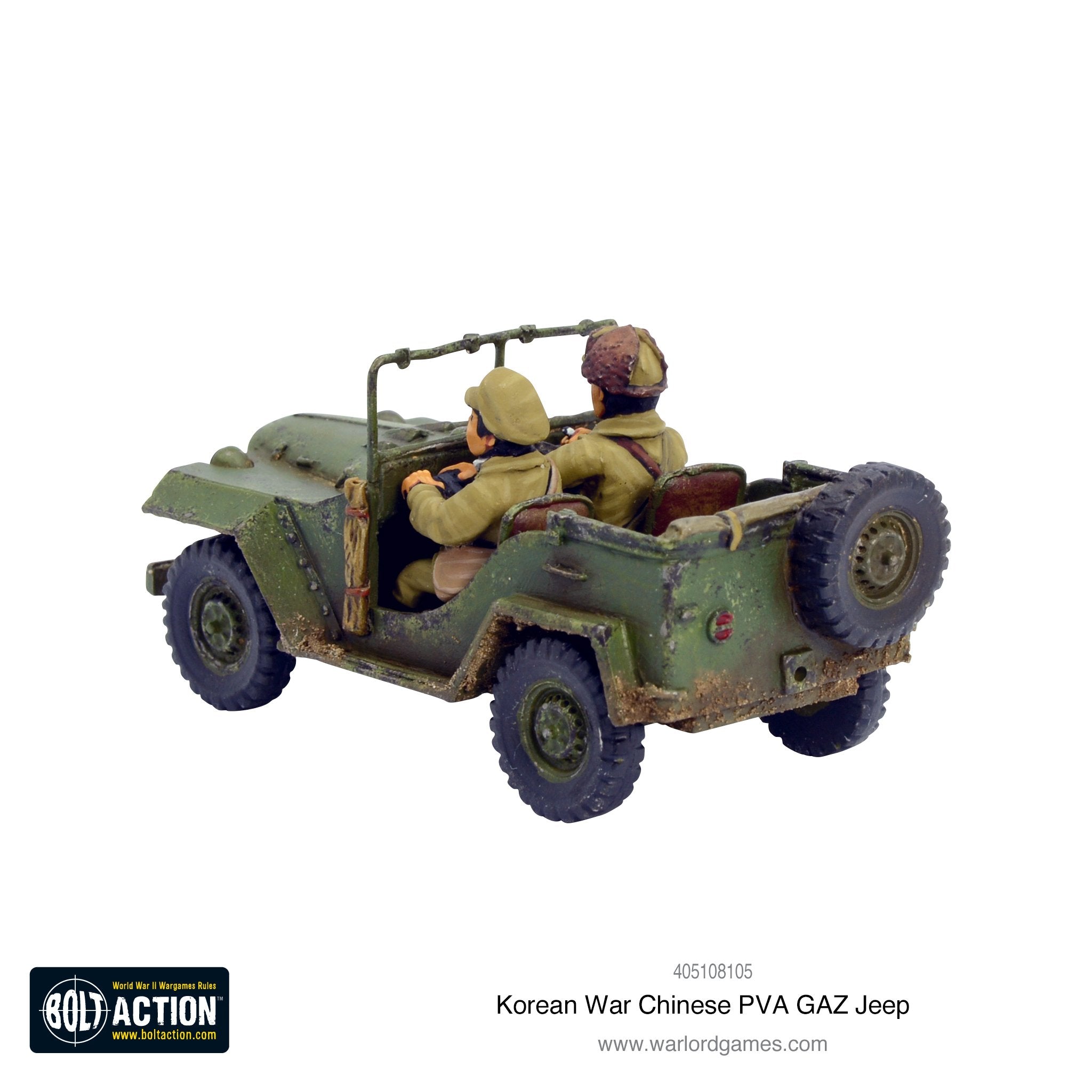 Korean War: Chinese PVA GAZ Jeep