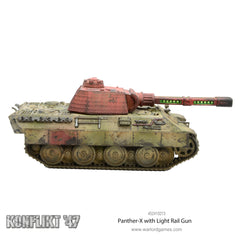Panther-X with light rail gun