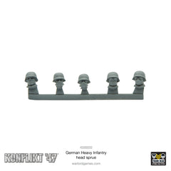 German Heavy Infantry head sprue