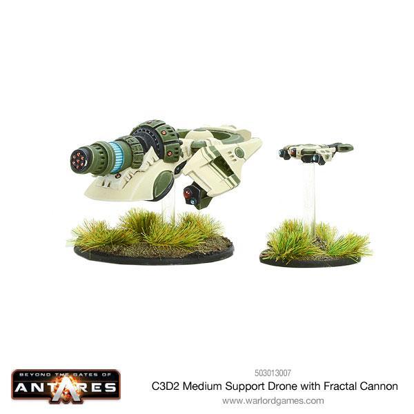 Concord C3D2 Medium Support Drone with Fractal Cannon