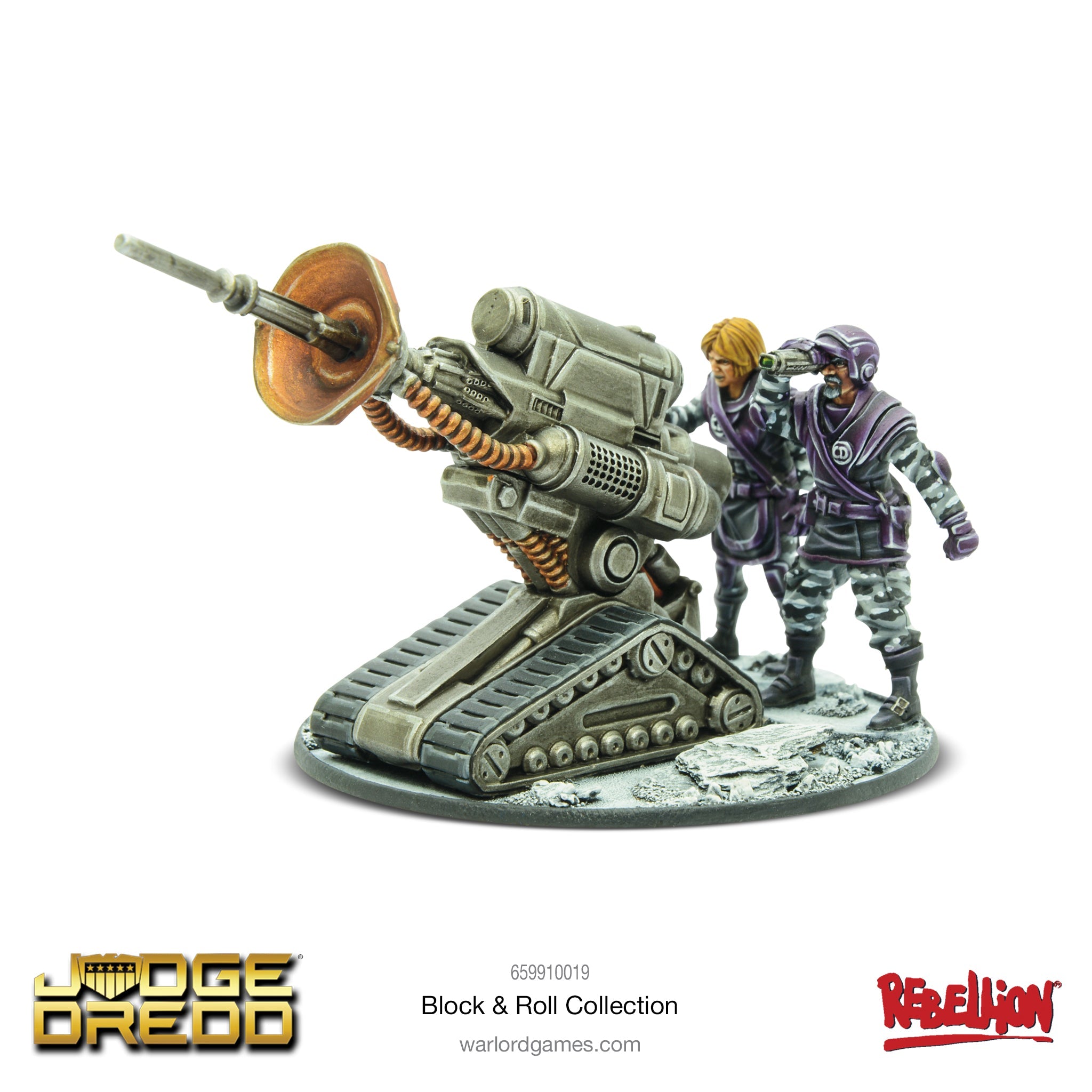 Judge Dredd Miniatures Game – Block & Roll Collection