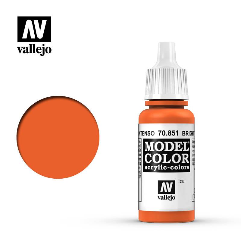 Vallejo Model Colour 851 Bright Orange