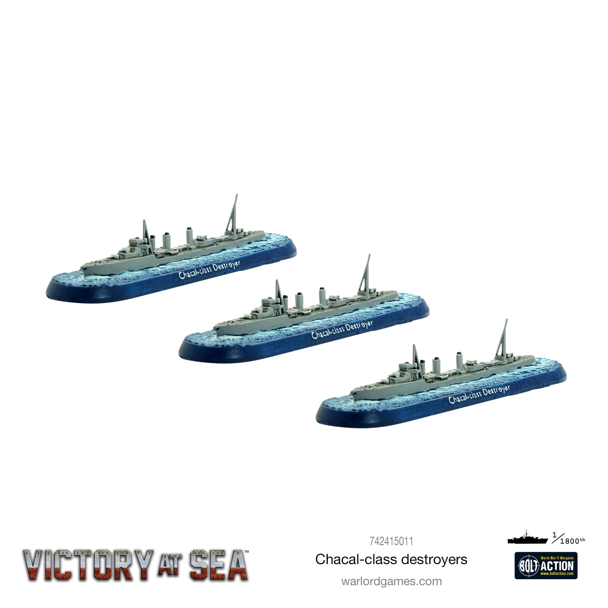 Victory at Sea - Chacal-class destroyers