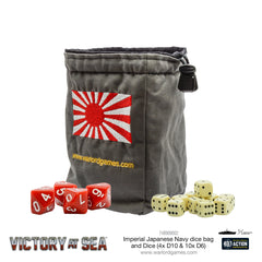 Victory at Sea - Imperial Japanese Navy Dice and Dice Bag