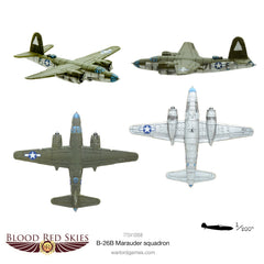 Blood Red Skies B-26B Marauder squadron