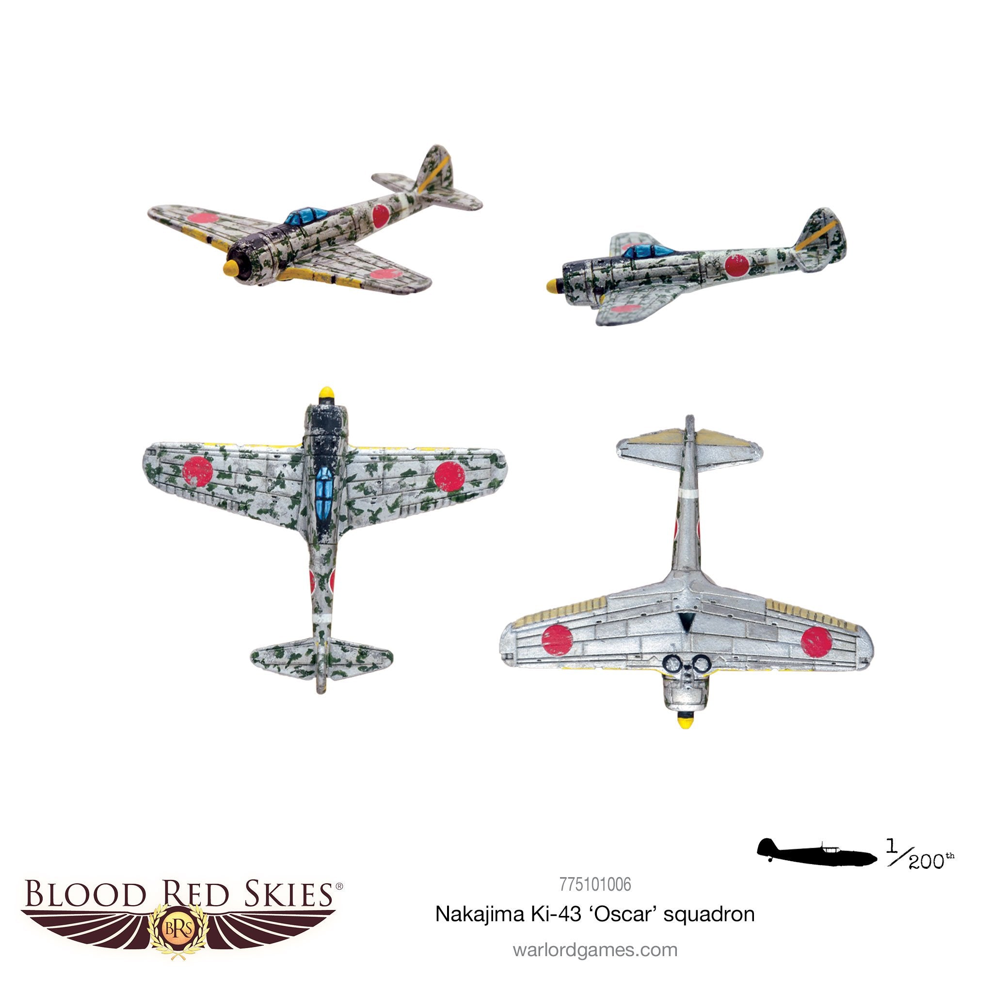 Blood Red Skies: Nakajima Ki-43 II 'Oscar' squadron