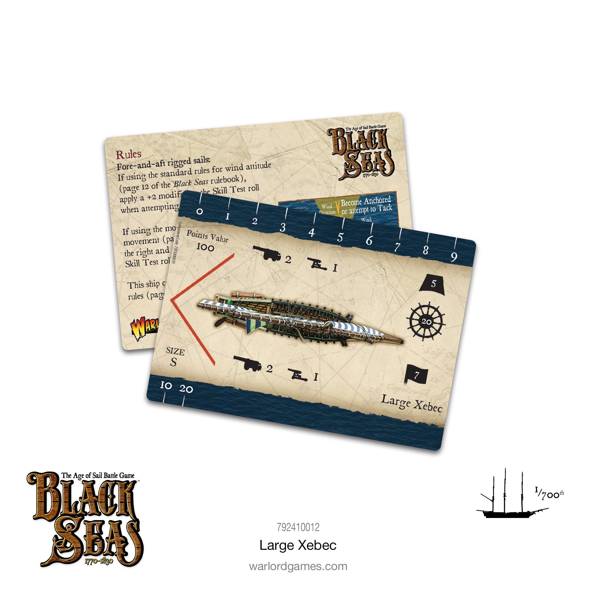 Black Seas: Large Xebec