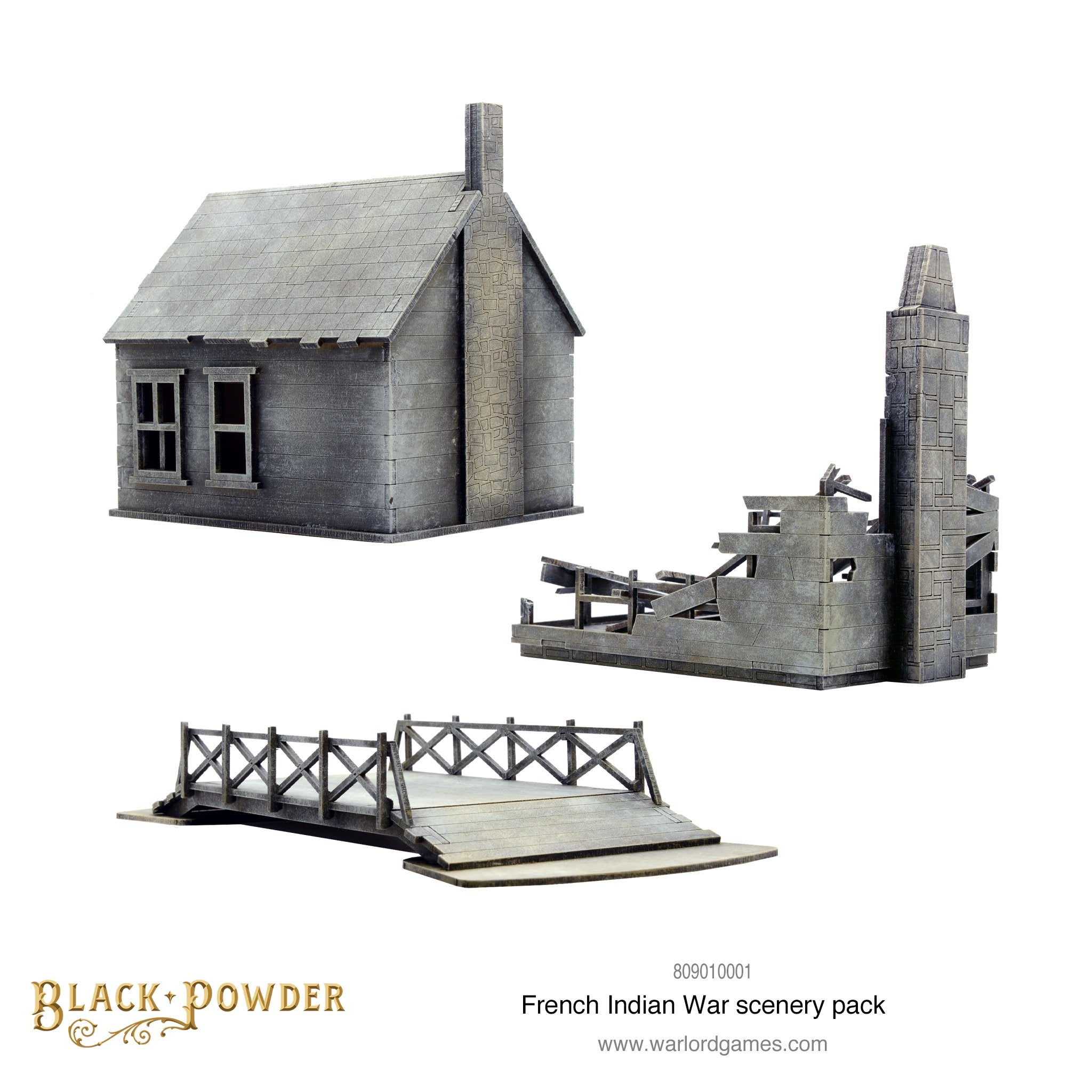 French Indian War scenery pack