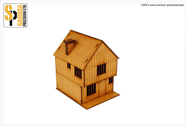 English Timber Framed Townhouse - 2 Storey - Narrow