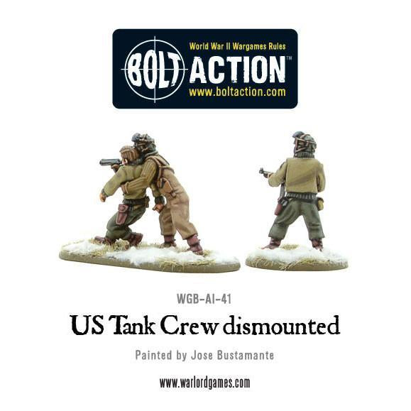 US Tank Crew dismounted