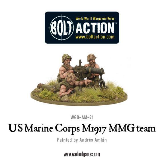 USMC M1917 MMG team