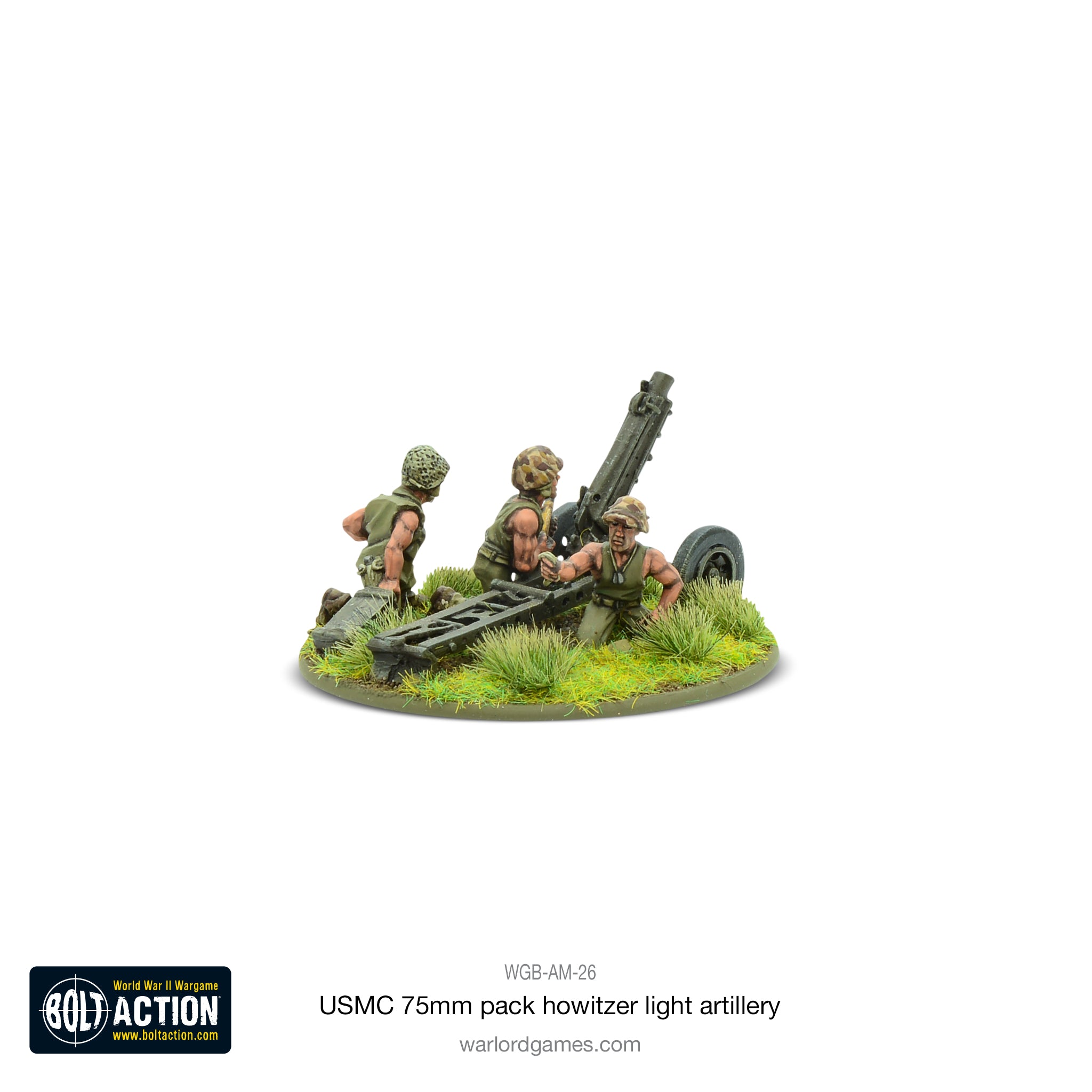 USMC 75mm pack howitzer light artillery