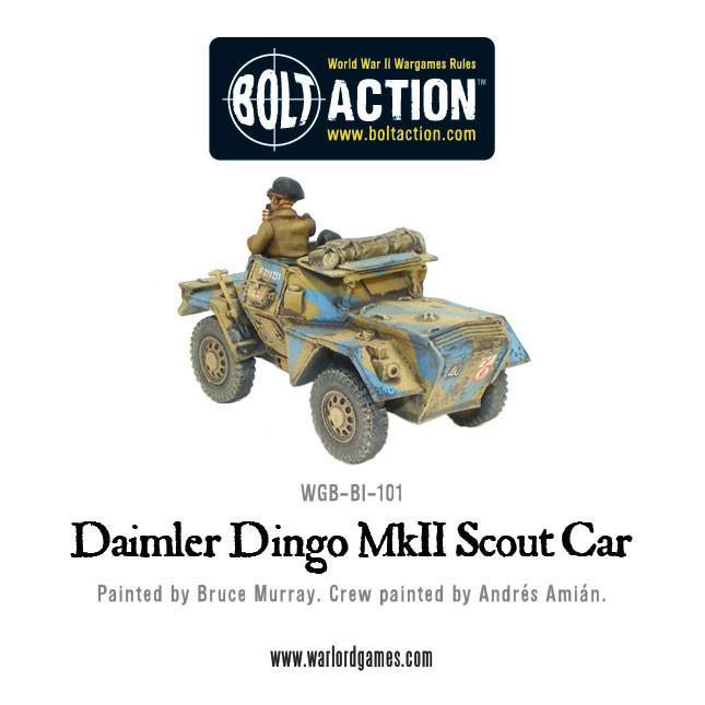 British Daimler Dingo MkII Scout Car
