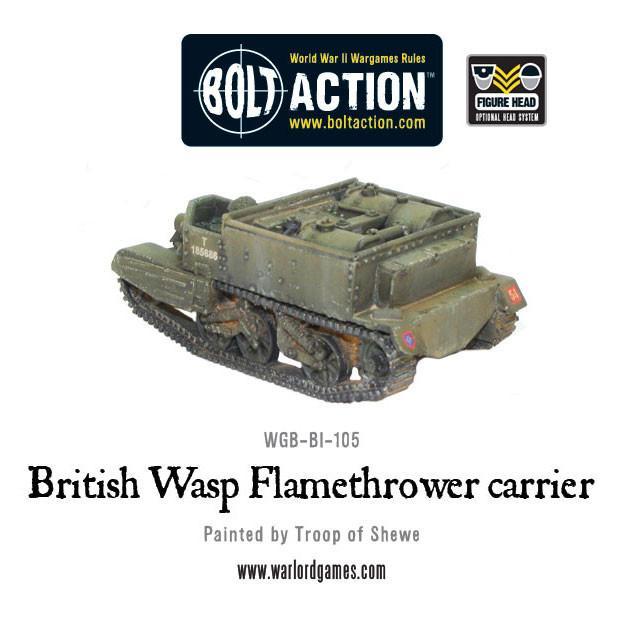 British Wasp Flamethrower carrier
