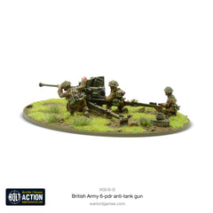 British Army Six Pounder AT Gun